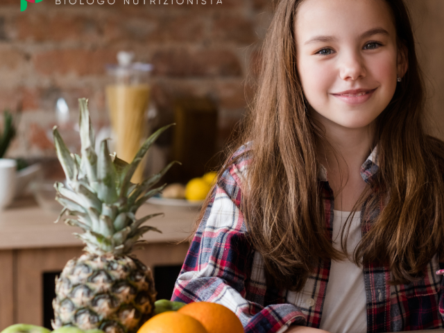 Alimentazione in Adolescenza e infanzia